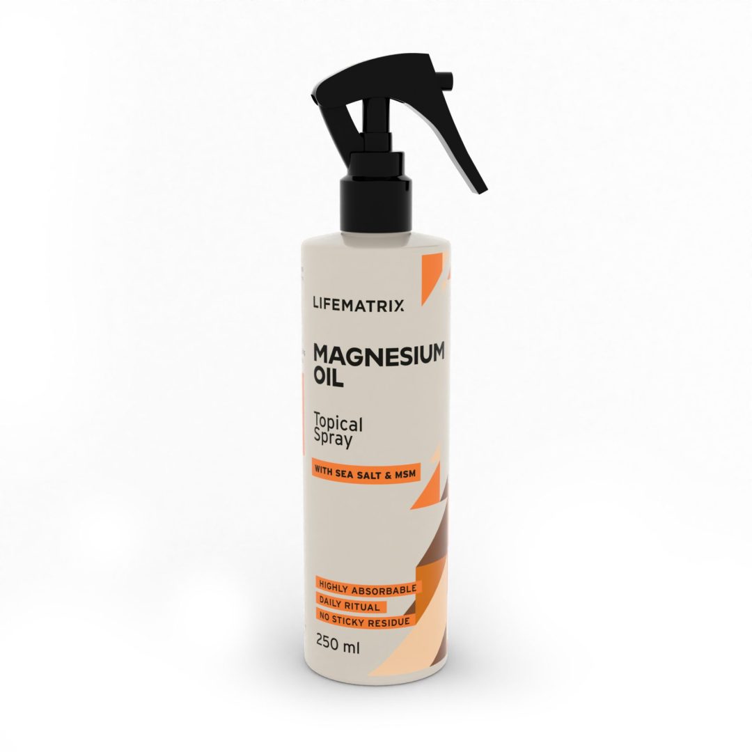 8554 BOTTLES MagSpray 250ml A Lifematrix - Transdermal Magnesium Oil Spray - 250ml - Image 1
