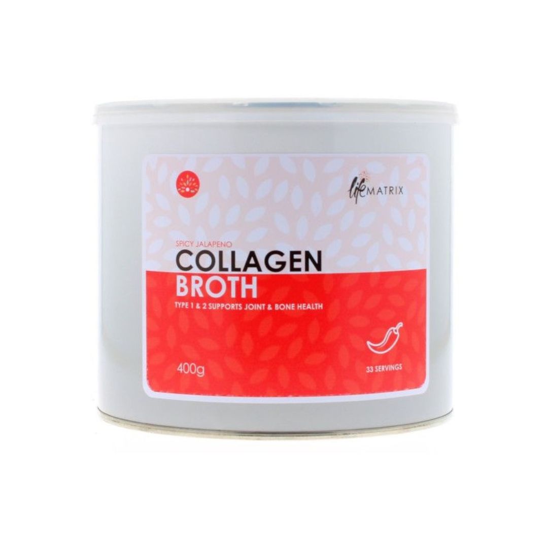 Collagen broth Spicy Lifematrix - Collagen Broth (Spicy Jalapeno) - 400g - Image 1