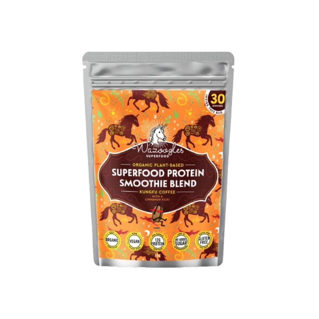 Kungfu Coffee 30s Wazoogles - Superfood Protein Blend Kungfu Coffee - 1kg - Image 1