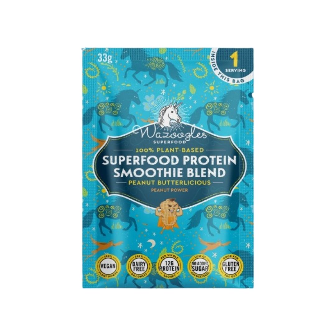 Peanut Butterlicious 1s Wazoogles - Superfood Protein Blend Peanut Butterlicious - 33g x 10 units - Image 1