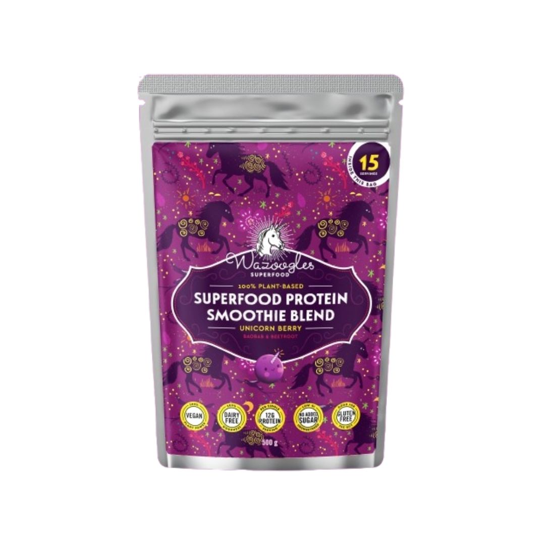 Unicorn 15s Wazoogles - Superfood Protein Blend Unicorn Berry - 500g - Image 1