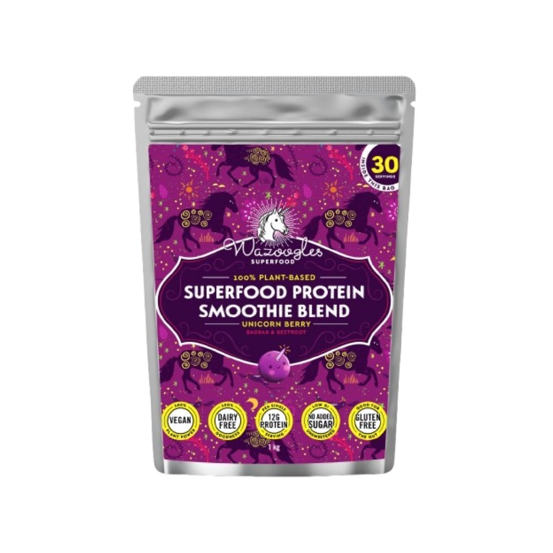 Unicorn 30s Wazoogles - Superfood Protein Blend Unicorn Berry - 1kg - Image 1