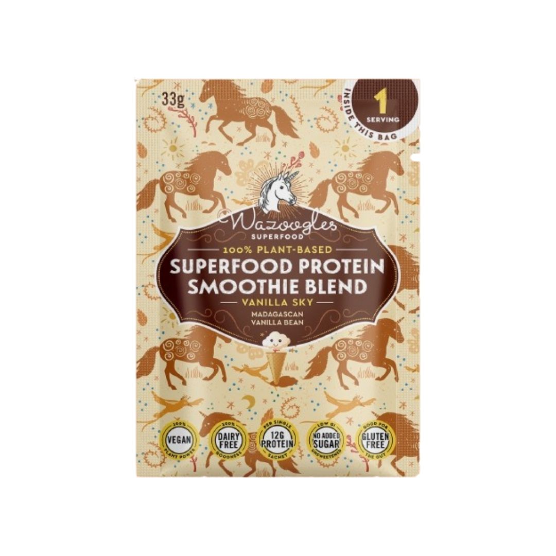 Vanilla Sky 1s Wazoogles - Superfood Protein Blend Vanilla Sky - 33g x 10 units - Image 1