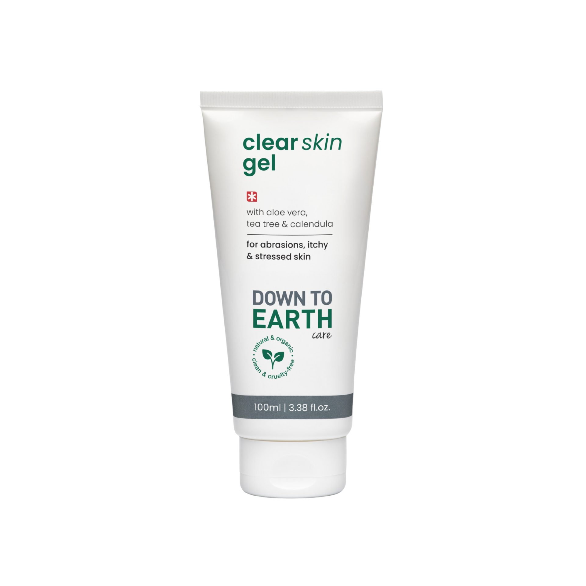 CSG100ml Down to Earth - Clear Skin Gel - 100ml - Image 1