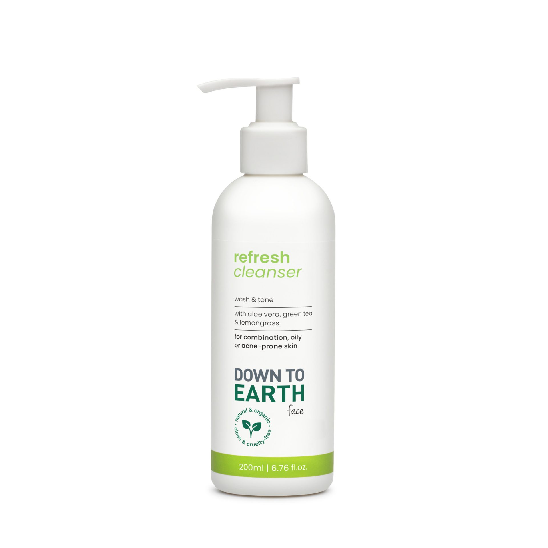 Refresh Cleanser 200ml Down to Earth - Refresh Cleanser - 200ml - Image 1