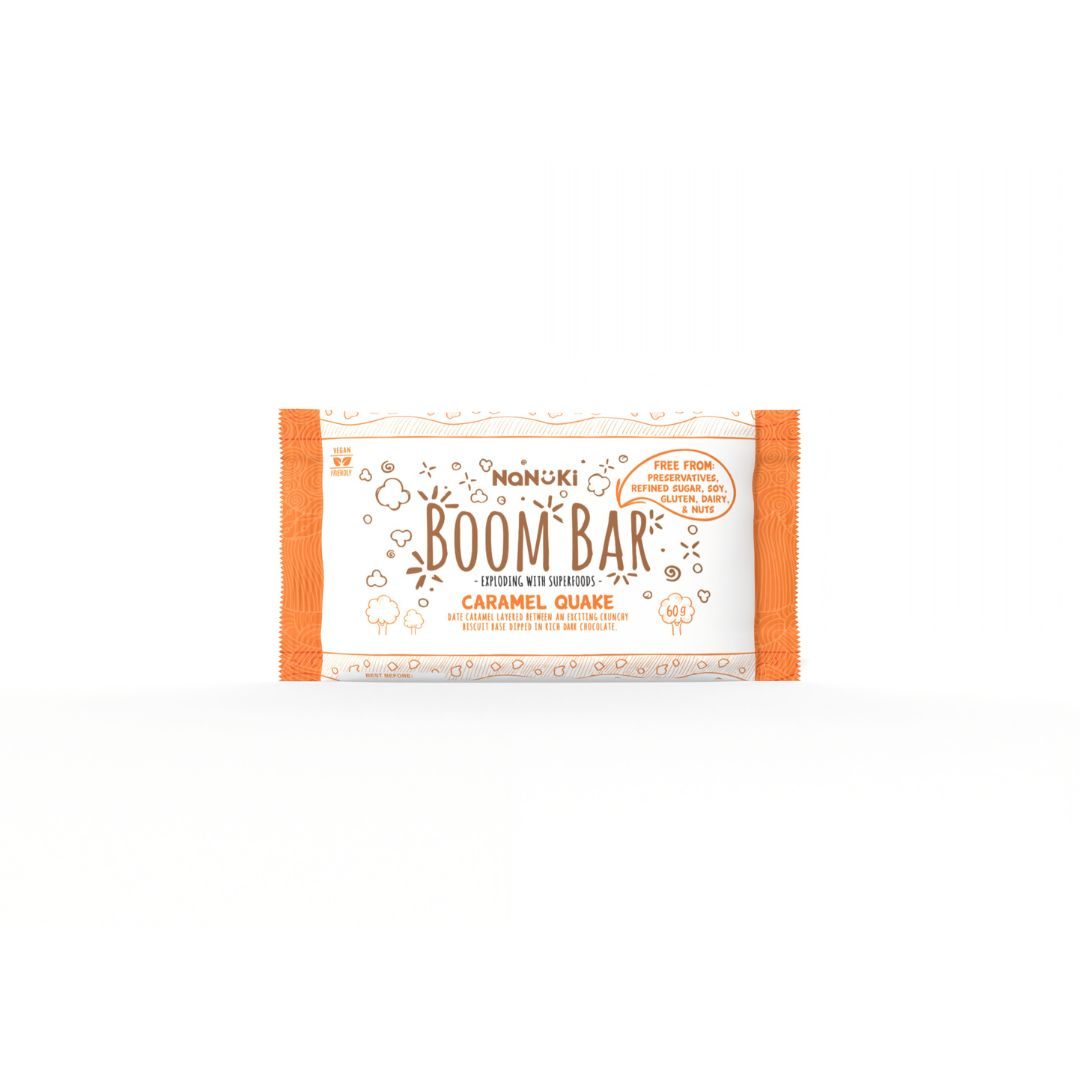 Boom Bar Caramel Quake Boom Bar Caramel Quake 60g x 12 - Image 1