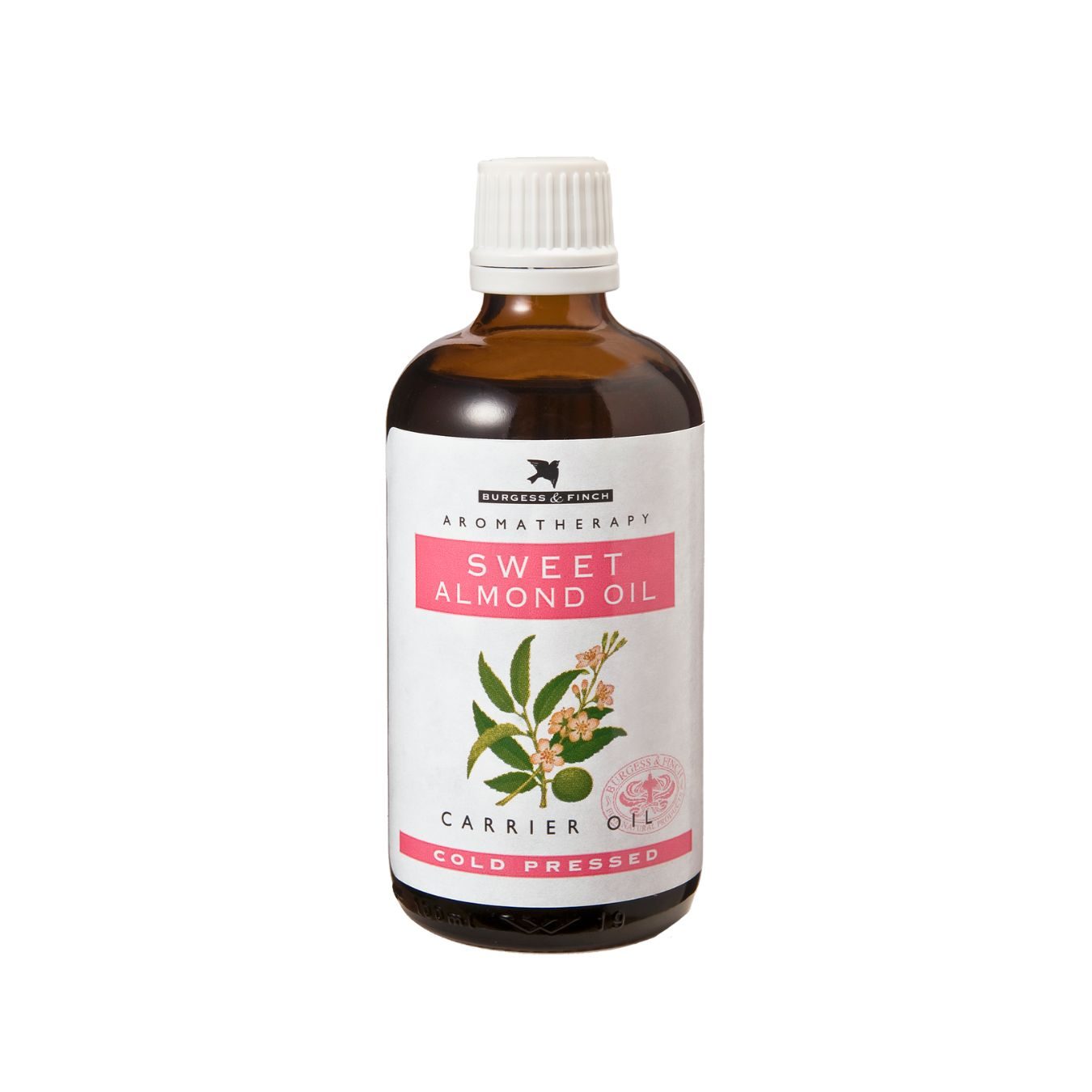 sweet almond Burgess & Finch Sweet Almond Carrier Oil 100ml - Image 1