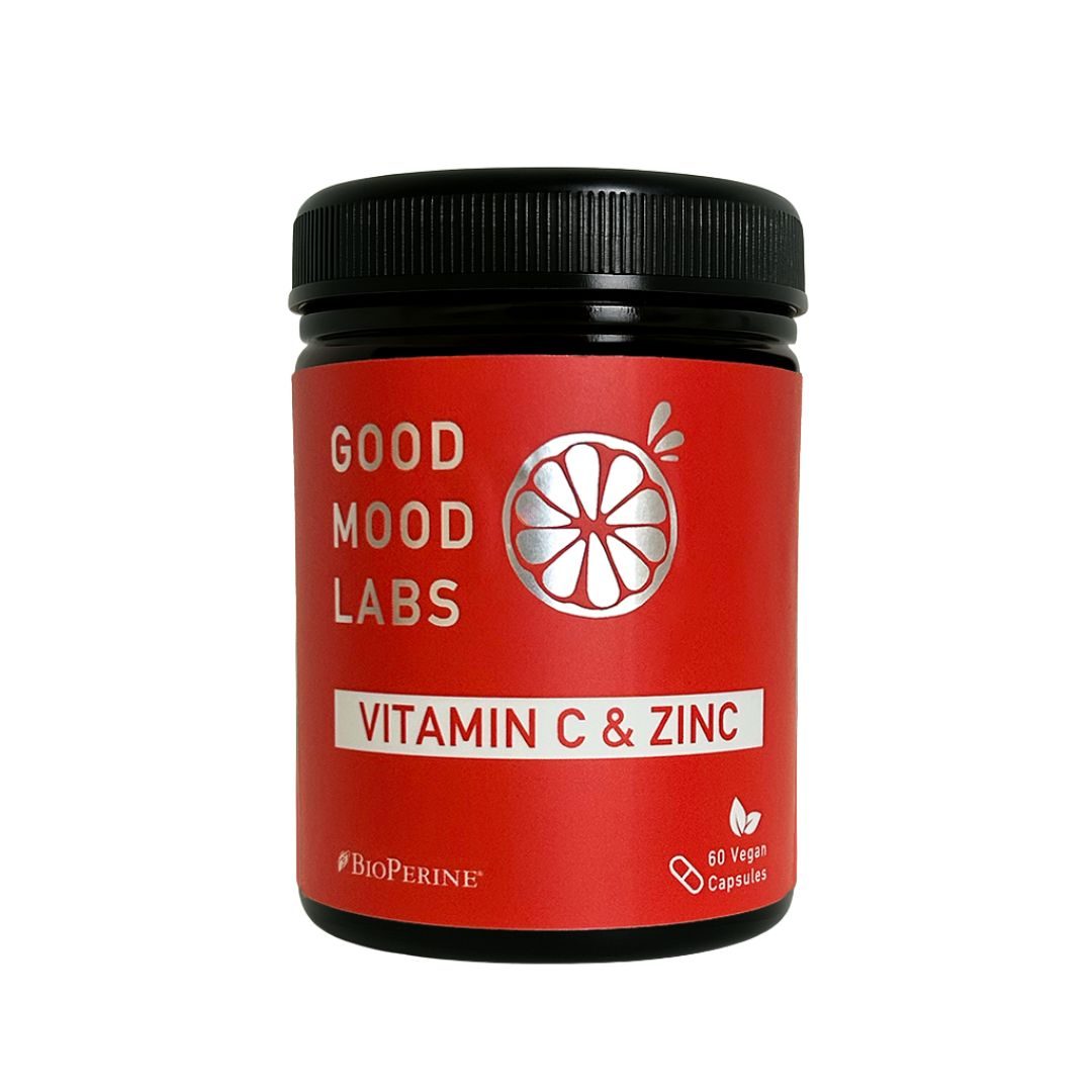 vitamin c Good Mood Labs Vitamin C & Zinc 60’s - Image 1