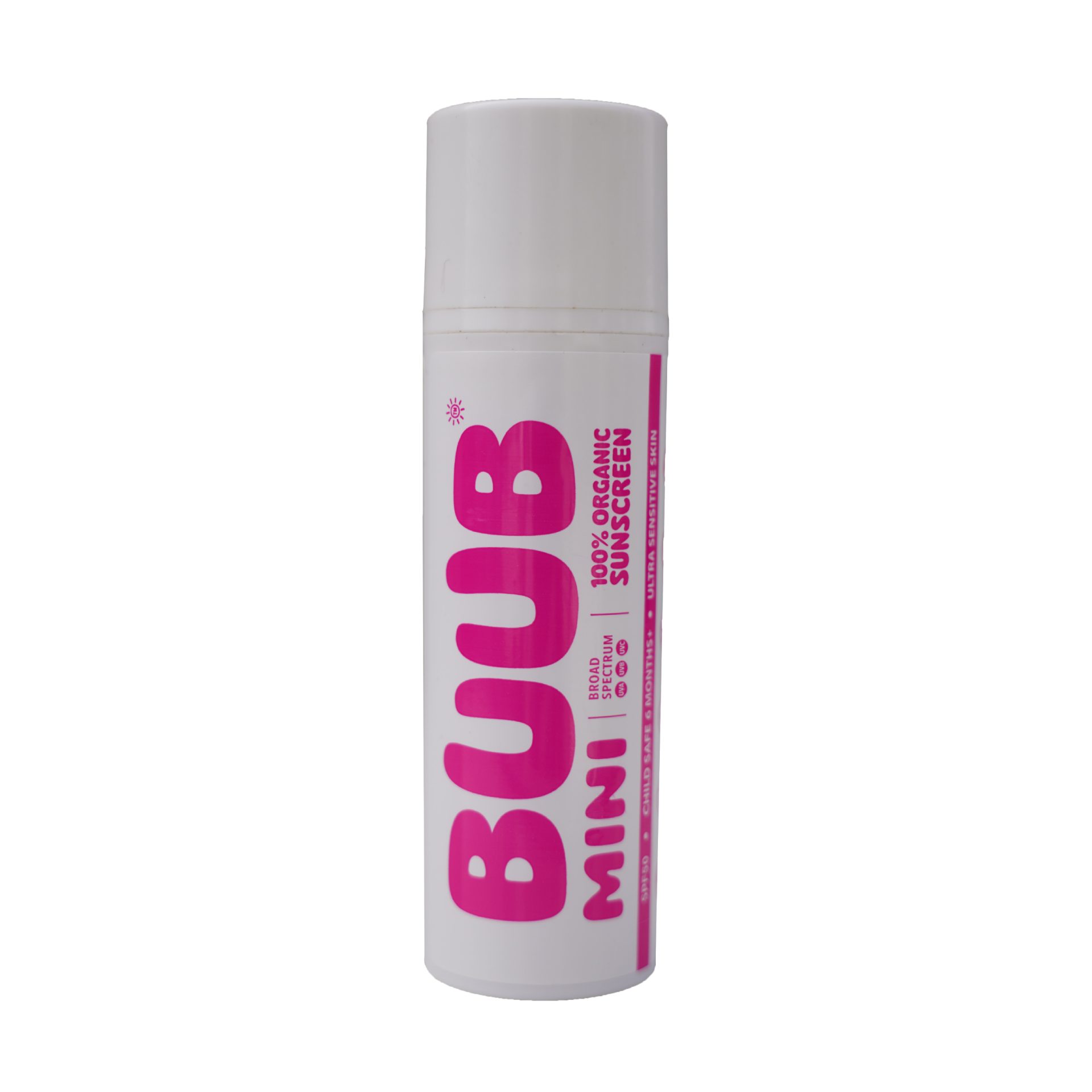 BUUB Mini Front BUUB - MINI - 100% Organic - SPF50 - 70g - Image 1