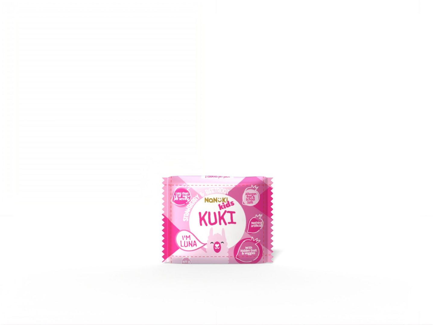 Render_Mockup_4000_3000_2025-10-21 (5) Nanuki Kids - Kuki - Strawberry Beetroot - 40g x 18 - Image 1