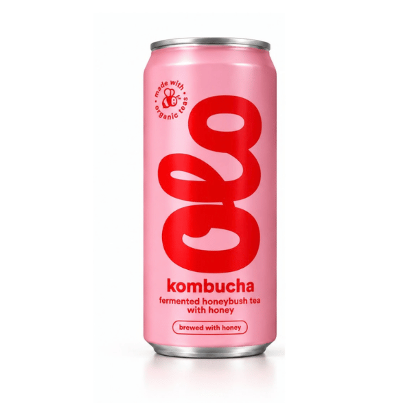 Olo Pink Olo Jun Kombucha Fermented HoneyBush 300ml X 12 - Image 1
