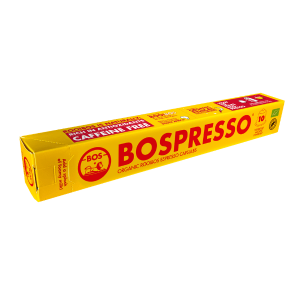Bos spresso BOSPRESSO Organic Rooibos Capsules X 10 capsules - Image 1